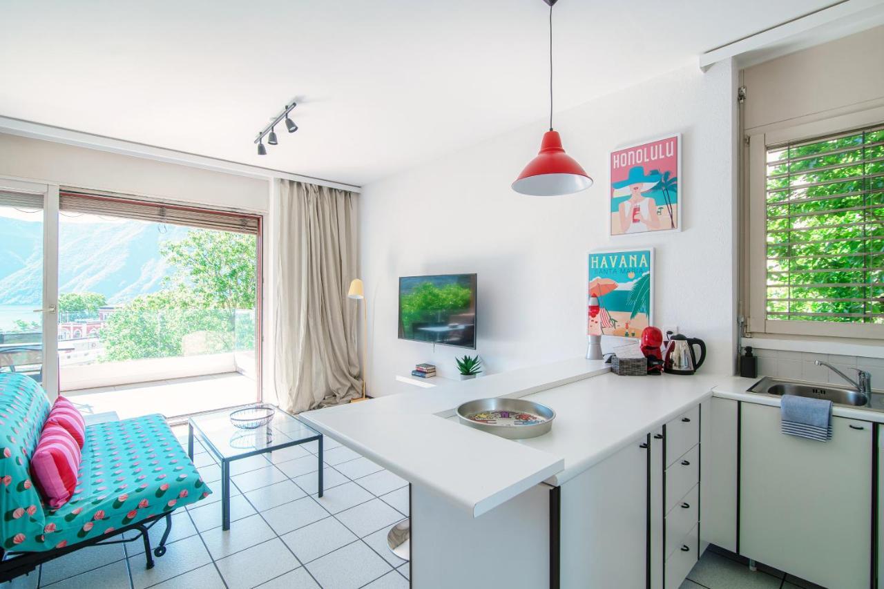 Panoramic Studio By Quokka 360 - Open Space Apartment With Terrace Лугано Екстериор снимка