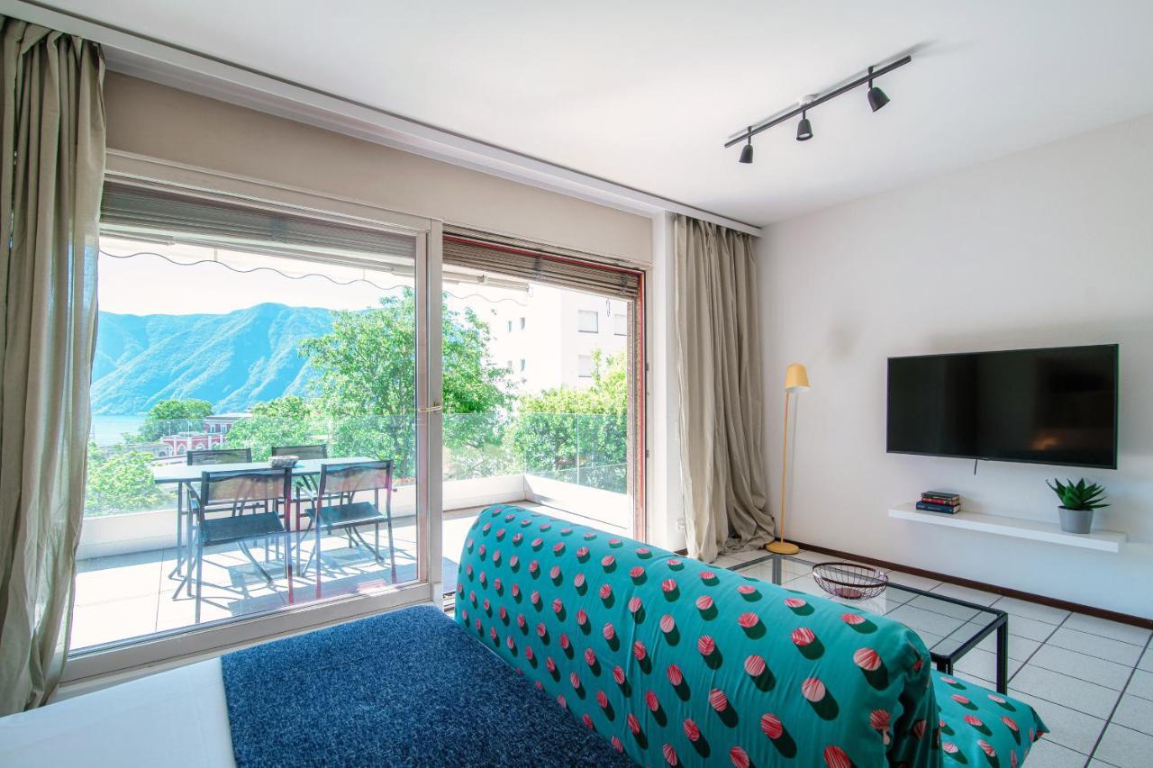 Panoramic Studio By Quokka 360 - Open Space Apartment With Terrace Лугано Екстериор снимка